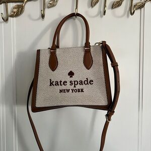 kate spade Tan and Cream Satchel